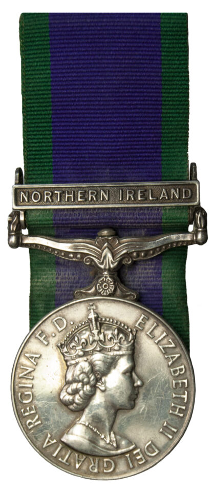 GSM Northern Ireland to Pte. M J Denton, Parachute Regiment