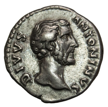 Divus Antoninus Pius, Silver Denarius