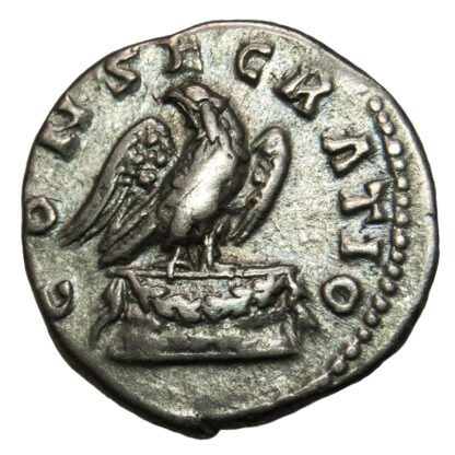 Divus Antoninus Pius, Silver Denarius