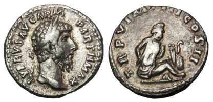 Lucius Verus, Silver Denarius