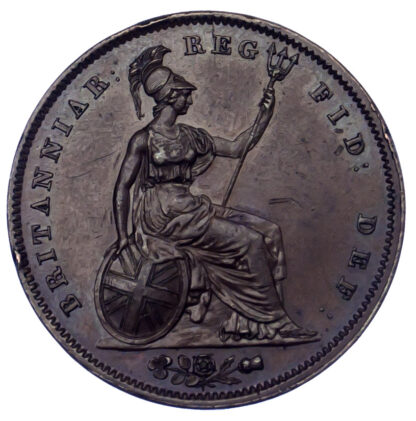 Victoria, 'Medusa type' Penny, 1847