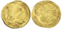 Italy, Urbino, Francesco Maria della Rovere, Gold Ducat