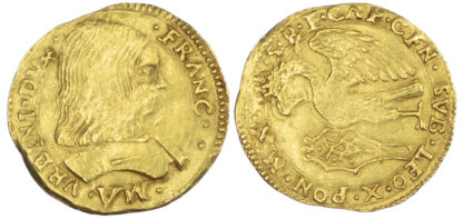 Italy, Urbino, Francesco Maria della Rovere, Gold Ducat