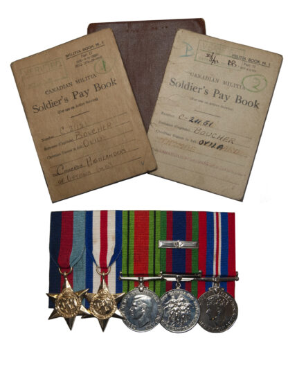 Canadian, D-Day Landings, Group of 5 to O. Boucher