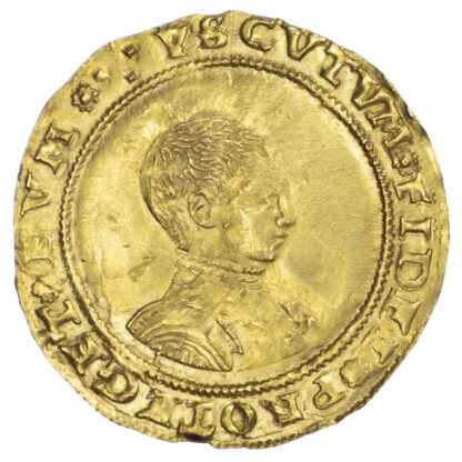 Edward VI Half Sovereign EF with brilliance