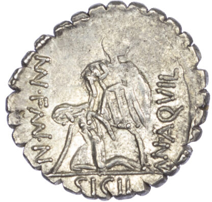Mn. Aquilius, Silver Denarius