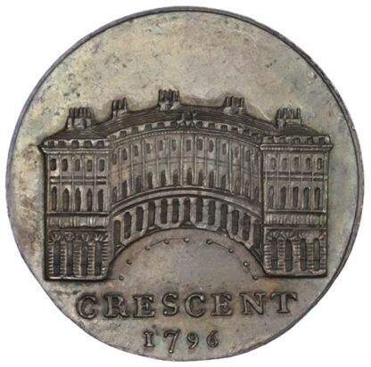 Derbyshire, Buxton, Halfpenny Token, 1796