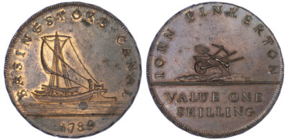 Hampshire, Basingstoke, Shilling Token, 1789