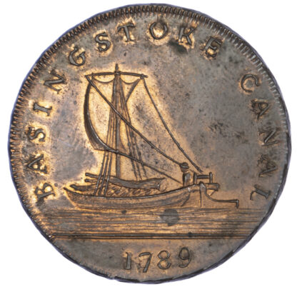 Hampshire, Basingstoke, Shilling Token, 1789