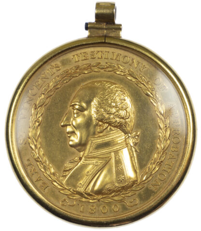 George III, Earl St. Vincent’s Reward, Gold Medal, 1800