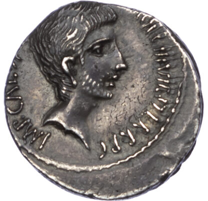 Octavian, Silver Denarius