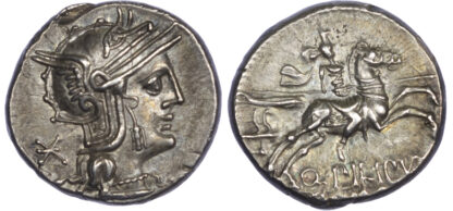 Q. Philippus, Silver Denarius