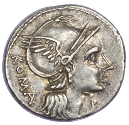 L. Flaminius Chilo, Silver Denarius