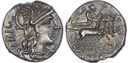 C. Curiatius f. Trigeminus, Silver Denarius