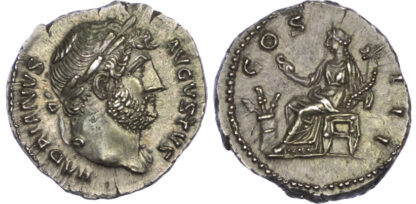 Hadrian, Silver Denarius