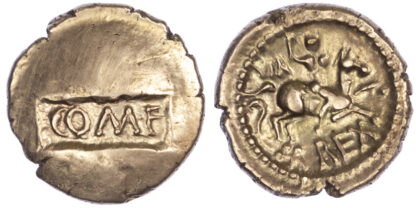 Atrebates and Regini, Verica, Gold Stater