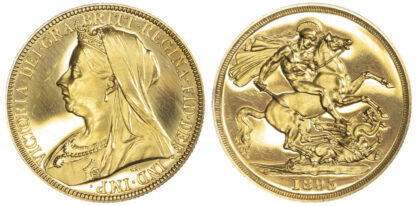 1893 Queen Victoria Proof Two Pounds