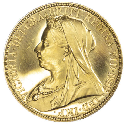 1893 Queen Victoria Proof Two Pounds