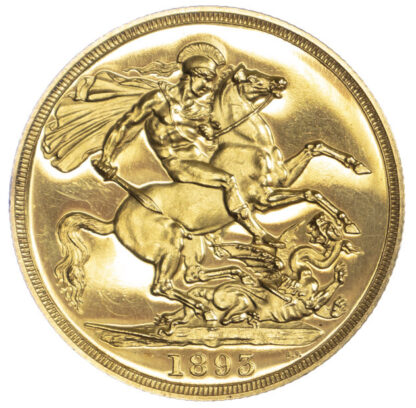 1893 Queen Victoria Proof Two Pounds