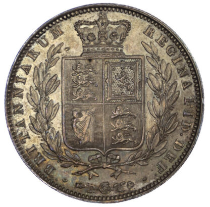 1841 Victoria Halfcrown Key Date GEF or better