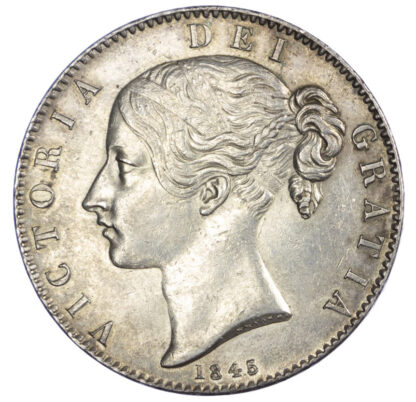 1845 Queen Victoria Crown Cinquefoil Stops