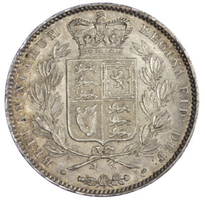 1845 Queen Victoria Crown Cinquefoil Stops