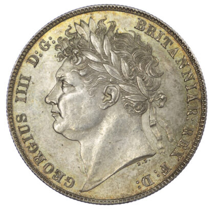 1820 George IIII Halfcrown About Uncirculated