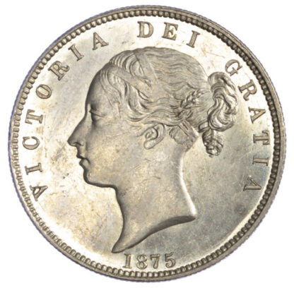 1875 Victoria Halfcrown Choice