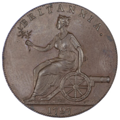 Non Local, Commercial Halfpenny Token, 1797