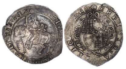 Charles I Exeter Halfcrown S3065
