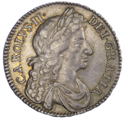 1676 Charles II Halfcrown