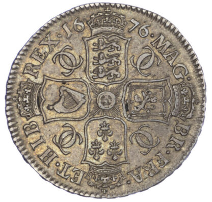 1676 Charles II Halfcrown