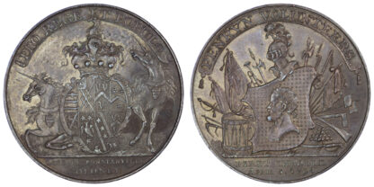 Cornwall, Penryn Volunteers, Halfpenny Token, 1794