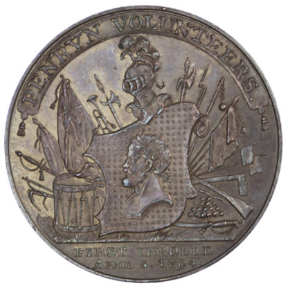 Cornwall, Penryn Volunteers, Halfpenny Token, 1794