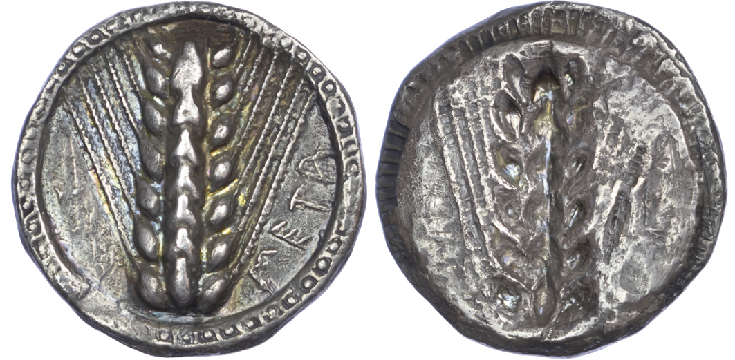 Lucania, Metapontum, Silver Nomos