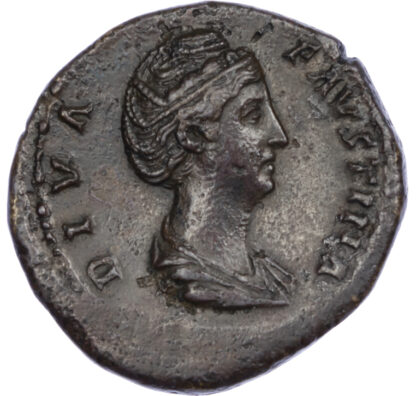 Diva Faustina Senior, Brass Sestertius