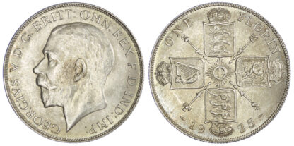 1925 George V Florin Good Extremely Fine or better