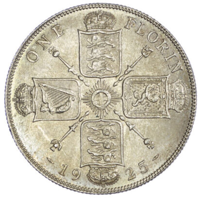 1925 George V Florin Good Extremely Fine or better