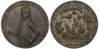 George II, Capture of Portobello by Adml. Vernon Medal, 1739