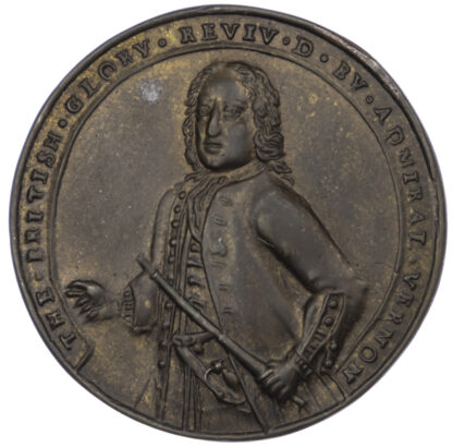 George II, Capture of Portobello by Adml. Vernon Medal, 1739