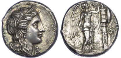 Sicily, Syracuse, Agathokles, Silver Tetradrachm