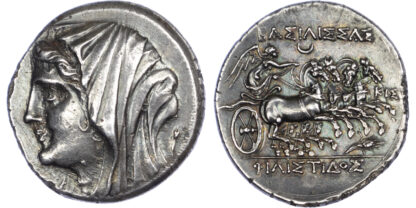 Sicily, Syracuse, Queen Philistis, Silver 16 Litrai