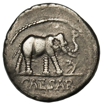 Julius Caesar, Silver Denarius