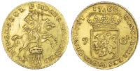 Netherlands, Gelderland, Gold 7 Gulden, 1762