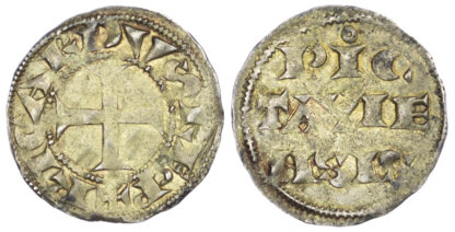 France, Anglo-Gallic, Richard the Lionheart, Silver Denier