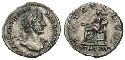 Hadrian, Silver Denarius