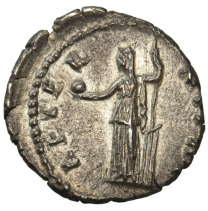 Diva Faustina Senior, Silver Denarius