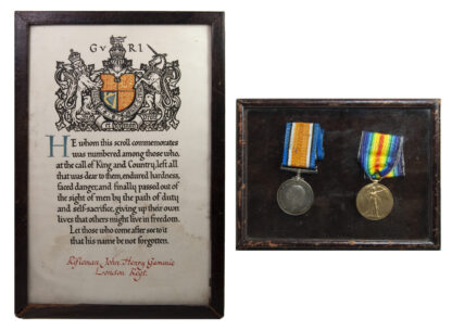 Battle of the Somme, 1916 Casualty Group to Rifleman Gammie