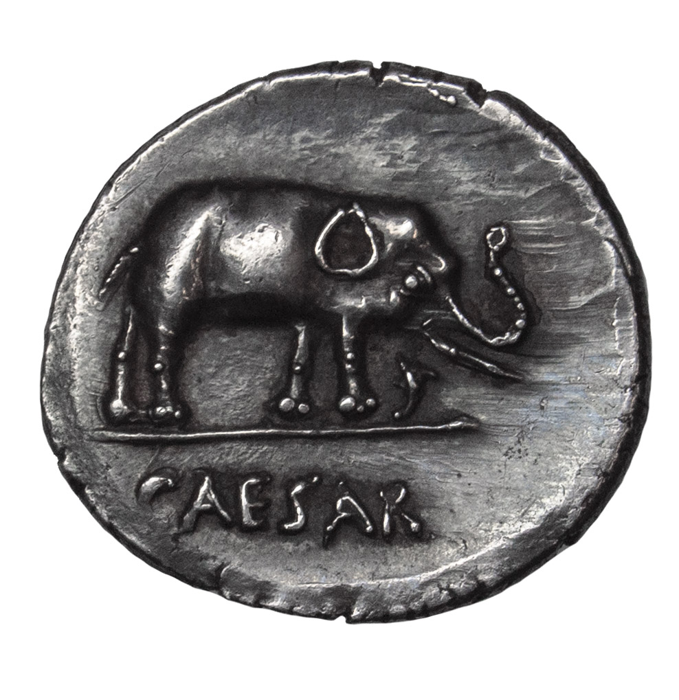 julius caesar denarius