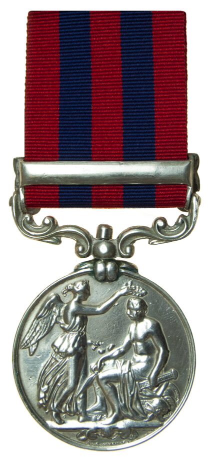 India Medal 1854-95, One Clasp - Burma to Pte. F. Johnson